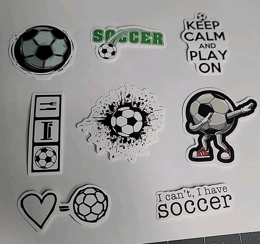 ASST SOCCER GIRLS SOCCER STICKERS GIRLS (GS3) ST4