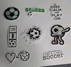 ASST SOCCER GIRLS SOCCER STICKERS GIRLS (GS3) ST4
