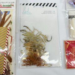 Glitz Scrapbook Stickers Embellishments Amy Tangerine Heidi Swapp LOT of 25 E