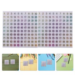20 Sheets Small Stickers for Labeling Pre Numbered Circle Decals