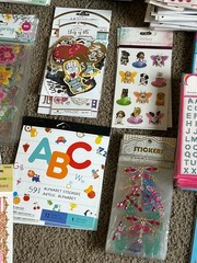 400+ HUGE Sticker Lot Scrapbook Lots Of Different Brands & Subjects