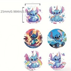 100 LILO & STITCH ASSORTED 1″ STICKERS LABELS SEAL DISNEY PARTY FAVOR GIFT MOVIE