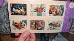 Vintage Gifted Line Stickers John Grossman Lot Christmas Victorian Lot 12 Packs