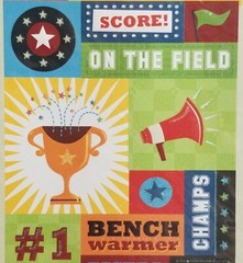 American Traditional Designs Sports Stickers Embossed Multicolor