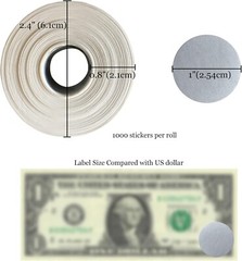 1000 Pieces 1 inch Round Scratch Off Stickers – DIY Stickers for …