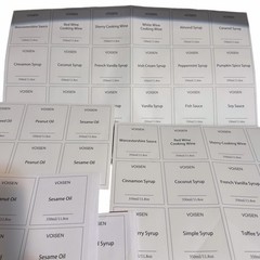 Large Assorted Sticker Lot (400+ Pieces) Scented Candle Labels • Food Labels