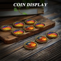 Bulk 50 Pcs Military Challenge Coins – Veterans Appreciation Gifts for All