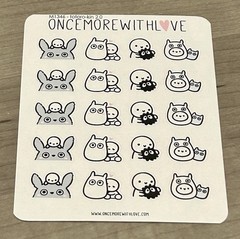 Once More With Love ❤️ Totoro-Kin 2.0 Sticker Sheet OMWL Stickers