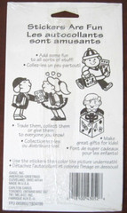 Vintage American Greetings Forget Me Not Stickers Sticker Zone ~ Black Cats