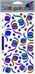 Sticko Classic stickers CONFETTI New Year’s Party theme 47151 FAST FREE ship!