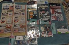 HUGE NEW LOT of 9 WASHINGTON DC WHITE HOUSE THEME jolee’s scrapbooking stickers