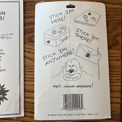 Vintage 1989 Stickers 4 Sheets Ambassador Hallmark Animals Sealed Made In USA
