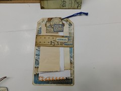 Junk Journal Add-Ons Handmade Tags Card Envelope File Clipboard Ephemera Set 5