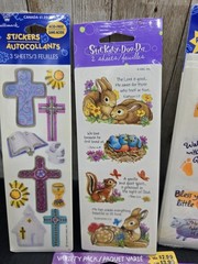 7 Packagrs Vtg NOS Religious Noah’s Ark Bible Versus Sunday School Worship Jesus
