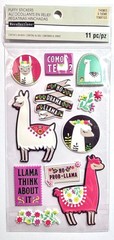 LLama Stickers Scrapbooking Journal Card Recollections