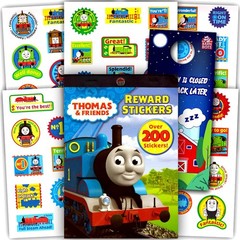 Thomas the Train Reward Stickers – 200 Stickers! Colorful