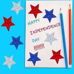 500 Pcs 4Th of July Stickers 1In American Patriotic Sticker Fourth of July