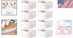Blue & Red Date Stickers for Freezer – 4000 Pieces, 1×2 Inch