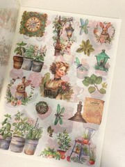 6.5″ x 9″ Scrapbook & Paper Crafting Stickers – 2 Bks- 24 Pgs/Book