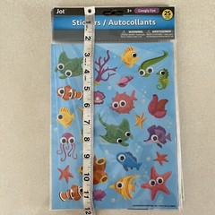 JOT GOOGLY EYE STICKERS~Lot of 5 Pkg’s, (total of 125 stickers) New Variety
