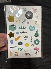Lot Of 3 NIP Planner/ Calendar Stickers Mixed Brands