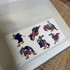 Vintage Sticker Collection Binder Fair Condition Holographic 80s 90s Nostalgia