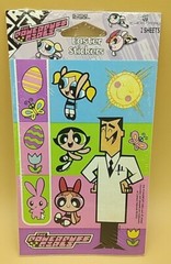 Powerpuff Girls Sticker Variety Pack 2000 Cartoon Network ~Sealed NOS! 2 Packs
