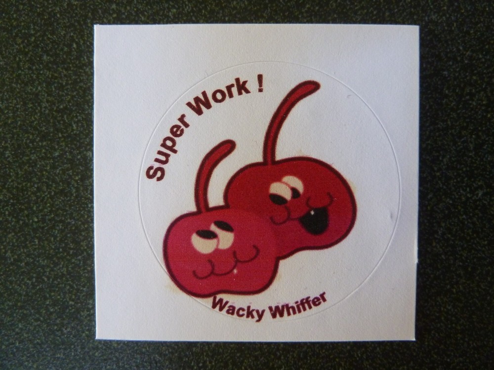 WACKY WHIFFERS Stickers Scratch And Sniff Large 1.5″ RARE **You Choose**