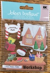 RARE Jolees Santa Claus Workshop North Pole Elf’s Toys CHRISTMAS Gifts Presents