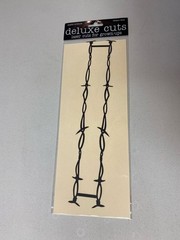 Deluxe Cuts BARBED WIRE BORDER Laser Die-Cuts(1pc) NEW