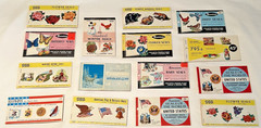VTG 1960s Eureka, Dennison Gumming Seals Books Variety Themes Lot of 15