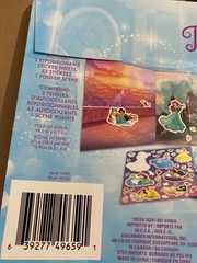Disney Princess Sticker Kit 2 RepositionableStickerSheet 1 Foldable Scene63Stick
