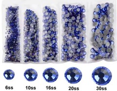 NEON Hotfix Rhinestones Bedazzle AAAA High Quality CRYSTAL 1440/1200/288pc