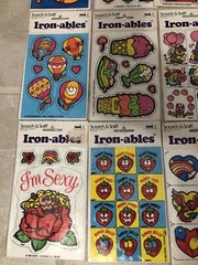 Lot 25 Packs Scratch & Sniff Mark I Rare Vintage VTG Iron-ables Fabric Stickers