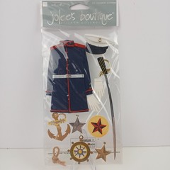 Jolee’s Boutique Marines Stickers SPJBLG003 Dress Uniform Cover Sword Sticko