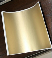 Scratch off Stickers 200*235mm Gold Colour 10 Sheets Big Size