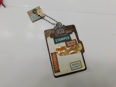 Junk Journal Add-Ons Handmade Tags Card Envelope File Clipboard Ephemera Set 8