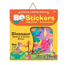 Dinosaur Stickers and Activity Sheets, 80 ct. PACK OF 24 SETS