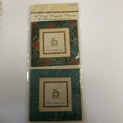 Colorbok MINI MAGNETIC FRAMES Lot Of 8 Frames Opened 4 Packages Of 2 Each 2008