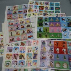 Disney Character Stickers 20 Sheets Random Assortment Sticker Decal US Seller
