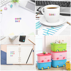 880 Colorful Letter Stickers – 10 Sheets Self Adhesive for DIY Crafts