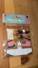Washington DC Jolee’s Stickers Scrapbooking Card Journal