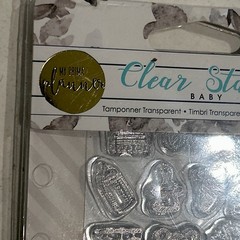 My Prima Planner 56 Clear Stamps -Baby Mini Icons & Words, 591588