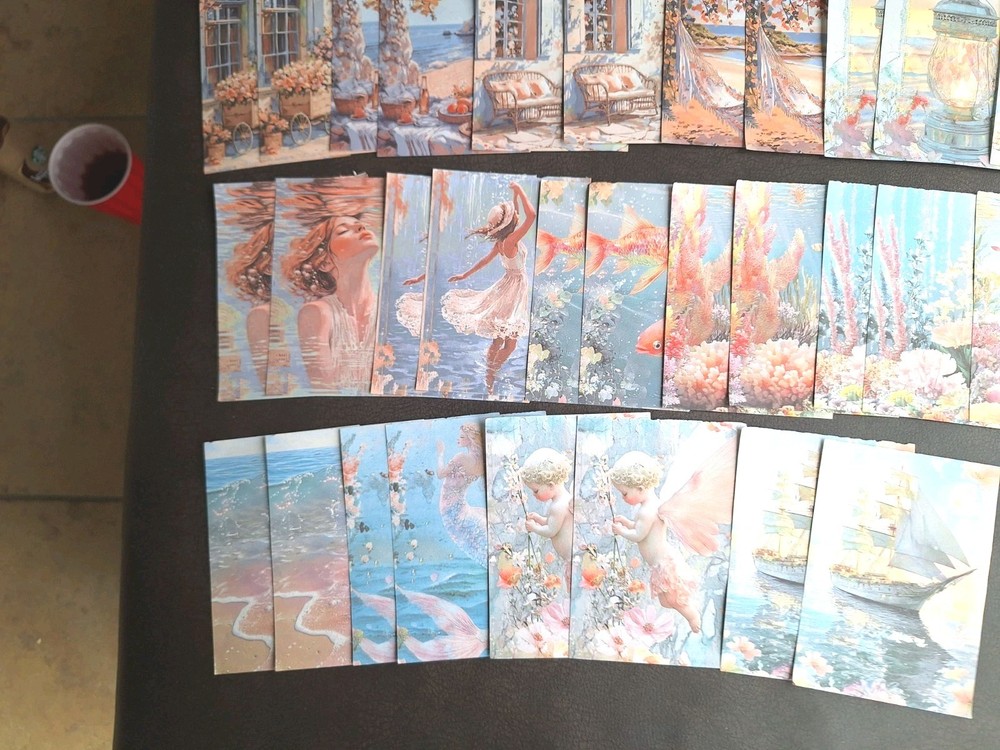 100 Pc Scrapbooking Paper Pack Occurred In Summer Awesome Beach Theme Great Pics