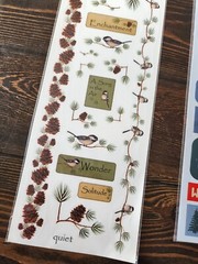 Colorbok Stickers LOT ~ Lodge Elements, Hiking Boots, Leaves Outdoors NEW #5