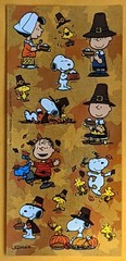 Charles M. Schulz Peanuts Characters Snoopy Sticker Sheet