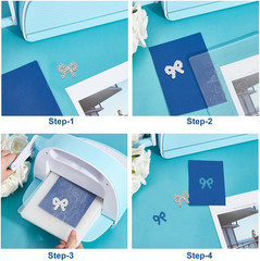15Pcs Bownot Metal Die Cut for Card Making Bownot Die Cut Ribbon Embossing Stenc