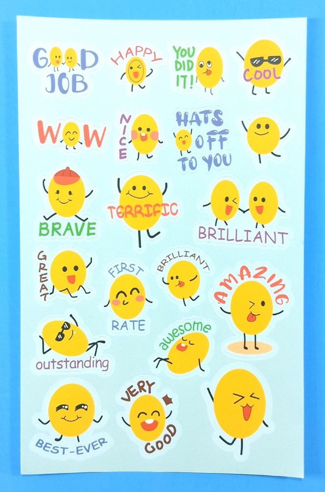 Mango Scented Scratch & Sniff Sticker Sheet