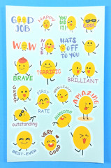 Mango Scented Scratch & Sniff Sticker Sheet