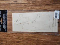 Boots Hiking Die Cut Laser Cut New – Deluxe Cuts Scrapbooking – Retired #17